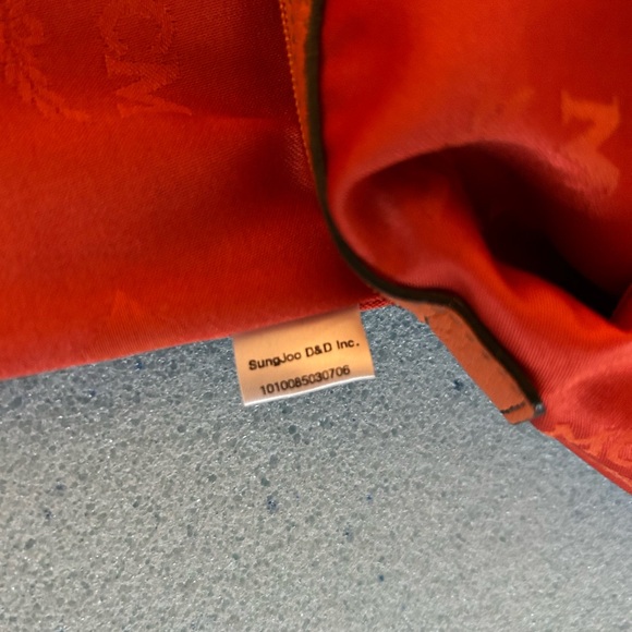 MCM Orange Leather Shoulder Bag - Picture 17 of 17